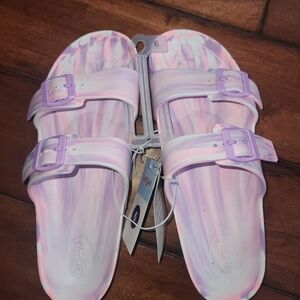Cat & Jack Pink and Purple Kids Sandals